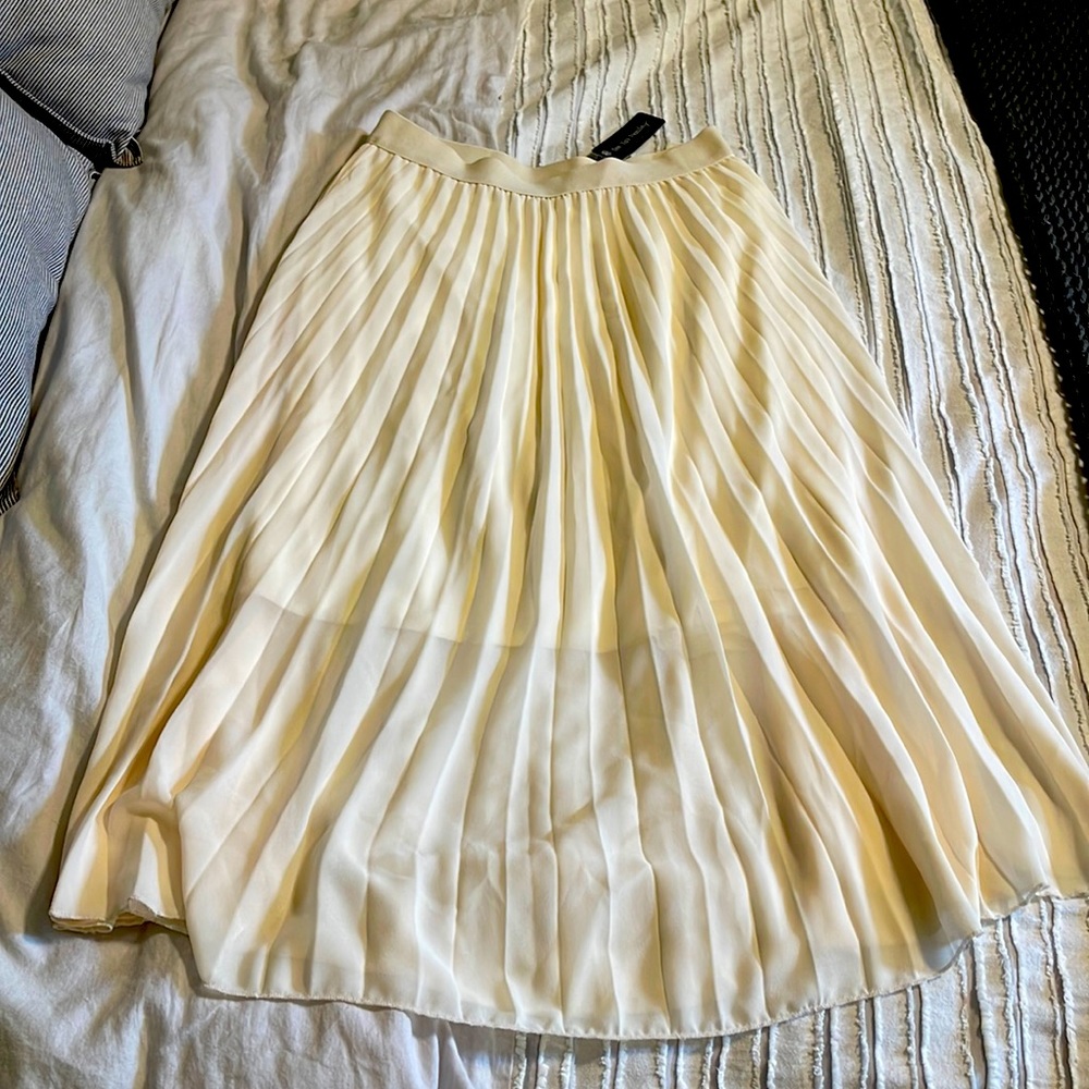 Long skirt, beige, size L